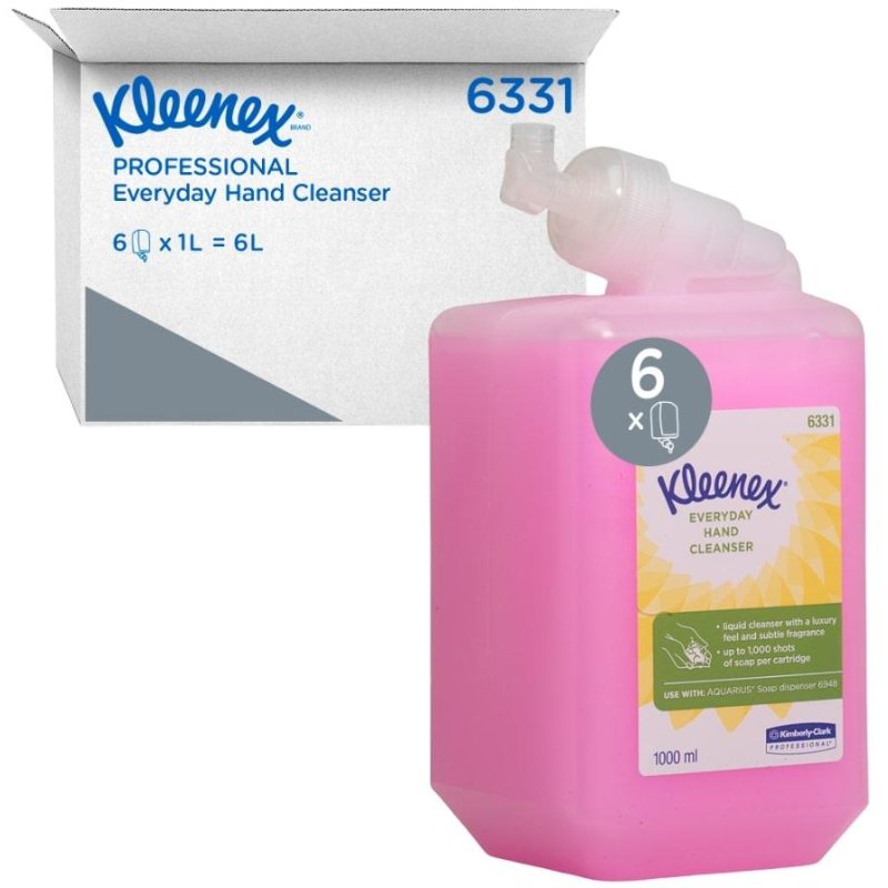 превью Картридж с жидким мылом KK Kleenex Everyday Use 6 кассет.1л. 6331