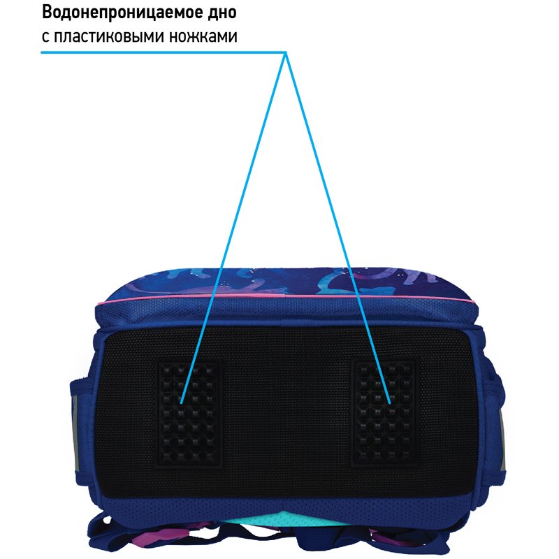Ранец Berlingo Expert «Galactic cats» 37×28×16см, 2 отделения, 2 кармана, анатомическая спинка
