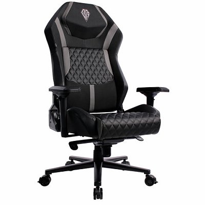 Кресло BRABIX PREMIUM «Core GM-160», мультиблок, 4D подлокотники, литой поролон, черное/серое