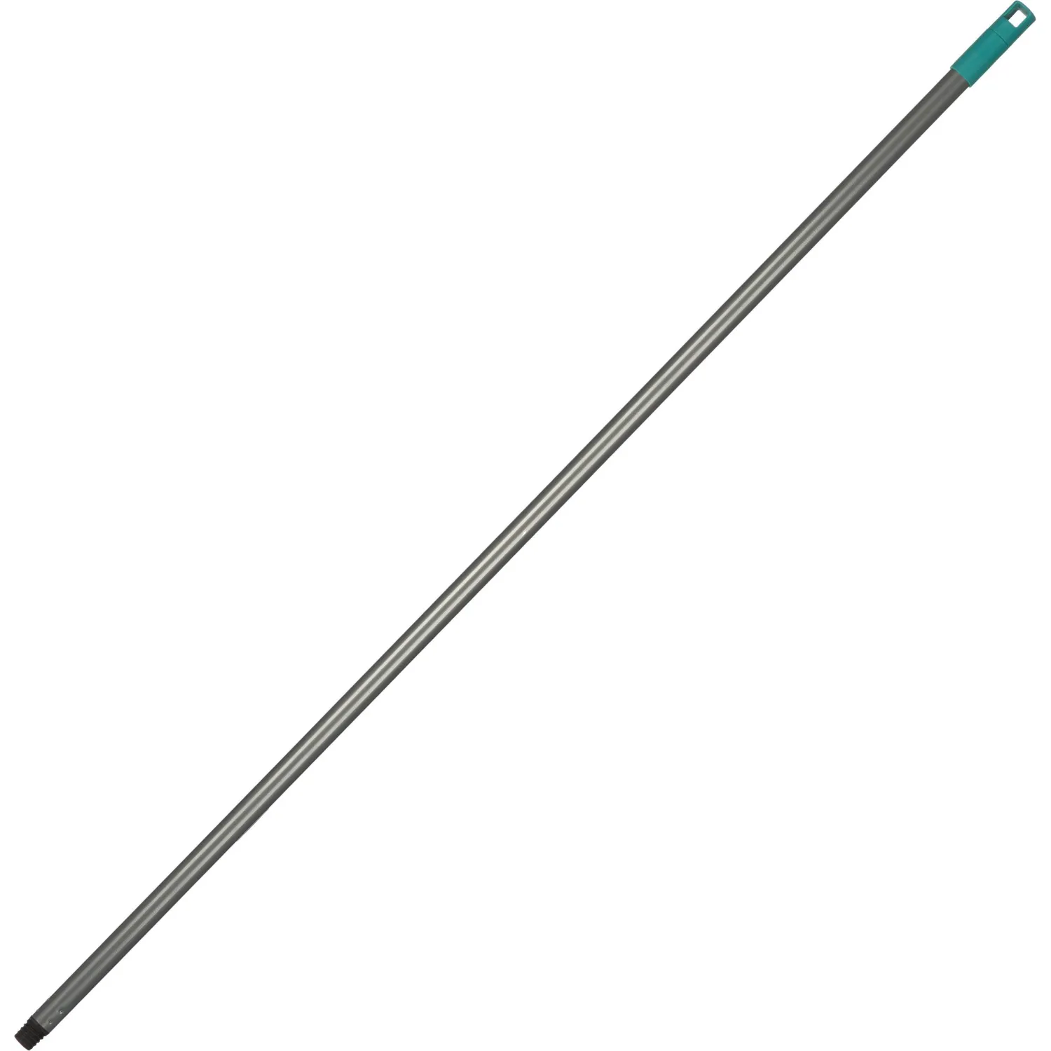 Рукоятка металлическая, цвет зеленый 120 см с резьбой NV-123MG