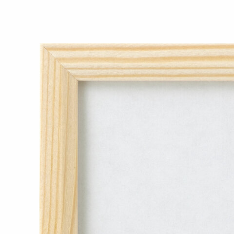 Рамка 30×40 см небьющаяся, аналог IKEA, багет 12 мм, дерево, BRAUBERG «Woodray», цвет натуральный