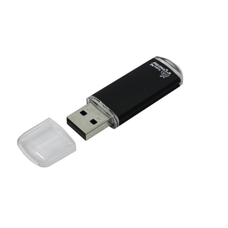 Флеш-память SmartBuy V-Cut 8Gb USB2.0 черная