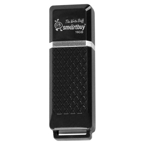 превью Флэш-диск 16 GB, SMARTBUY Quartz, USB 2.0, черный