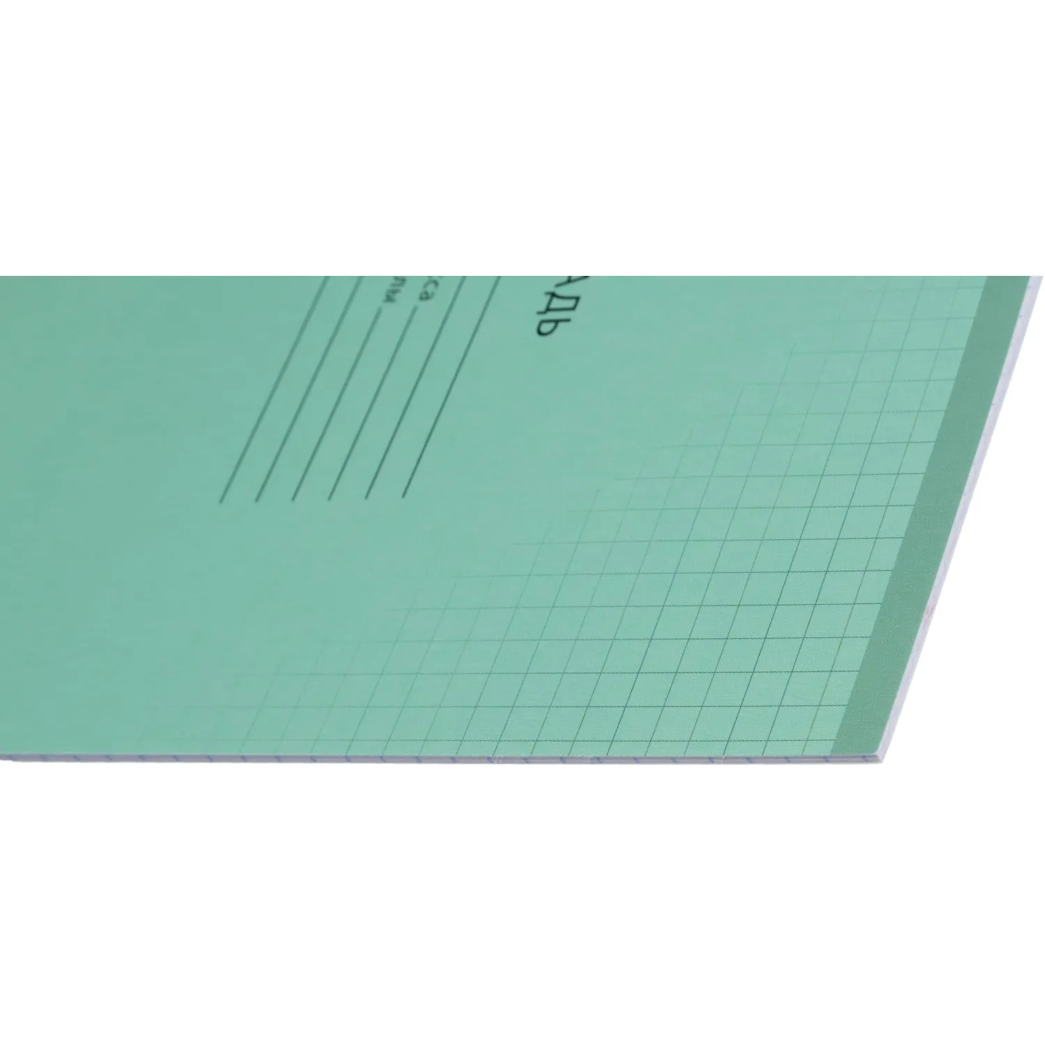 Тетрадь школьная А5.12л, клетка, Выбор есть зеленый 20шт/уп