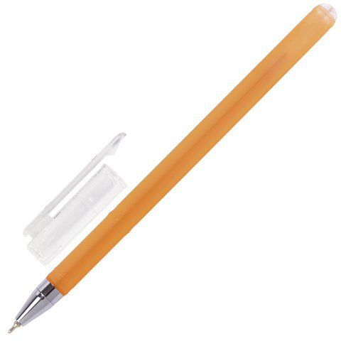 Ручка шариковая масляная BRAUBERG «FRUITY ST», СИНЯЯ, корпус soft touch, узел 0.7 мм, линия письма 0.35 мм