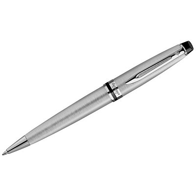 Ручка шариковая Waterman «Expert Stainless Steel СT» синяя, 1.0мм, подарочная упаковка