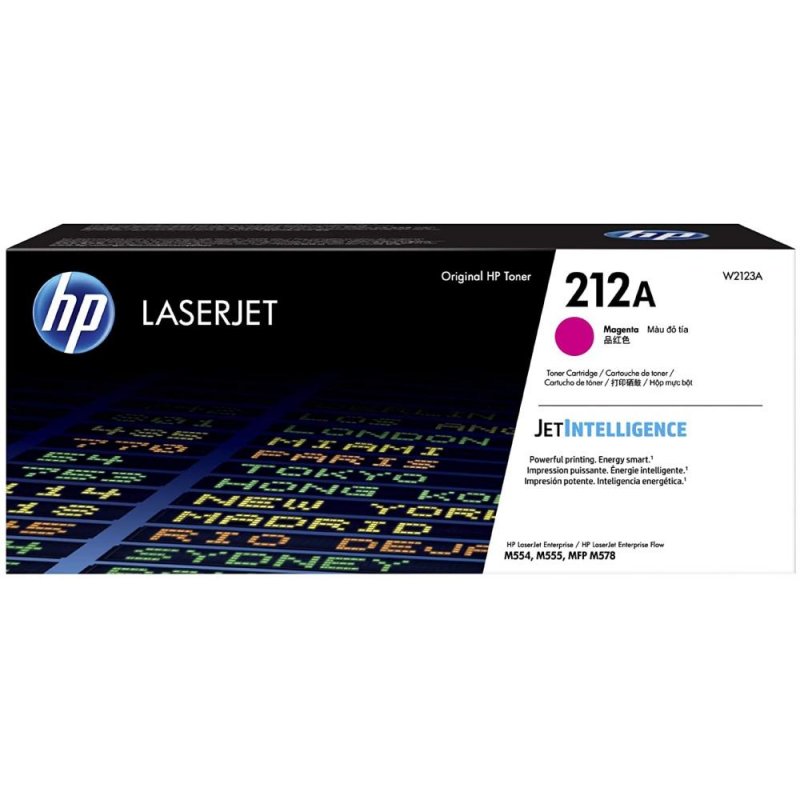 превью Картридж лазерный HP 212A M W2123A пурпурный оригинальный