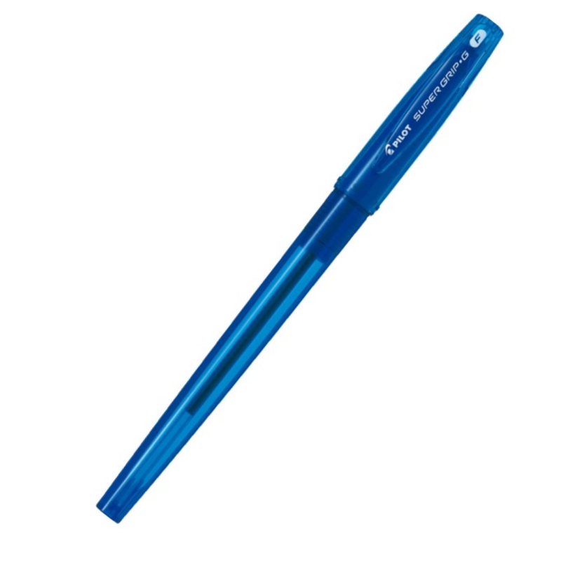 Ручка шариковая масляная Pilot Super Grip G BPS-GG-F-L синяя (толщина линии 0.22 мм)