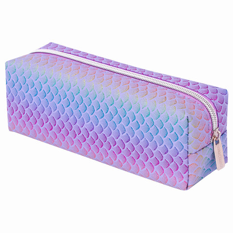 превью Пенал-косметичка ЮНЛАНДИЯ SEASTORY на молниимягкийFishtail21×6х7 см270048