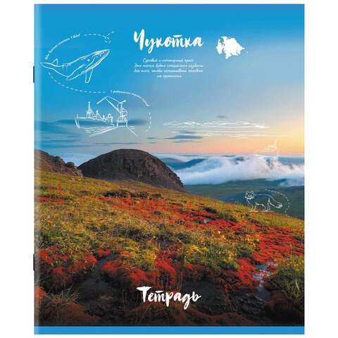 Тетрадь А5 96л. STAFF скоба, клетка, офсет №2, ДИЗАЙН 1, Код_1С