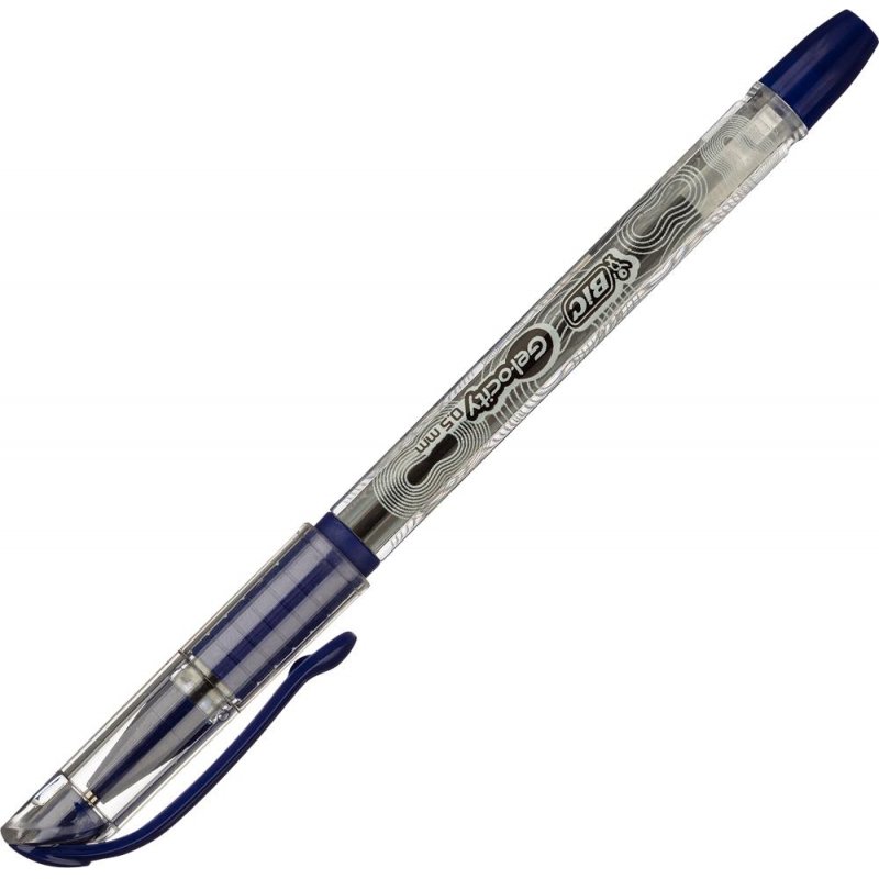 Ручка гелевая Bic Gelocity Stic синяя (толщина линии письма 0.27мм)