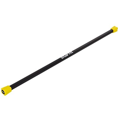 Бодибар STARFIT BB-301 2 кг, неопреновый, черный/желтый, УТ-00019807