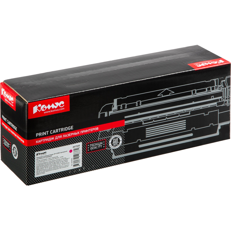 Картридж лазерный Комус SP C250E пур. для Ricoh SP C250DN/SF