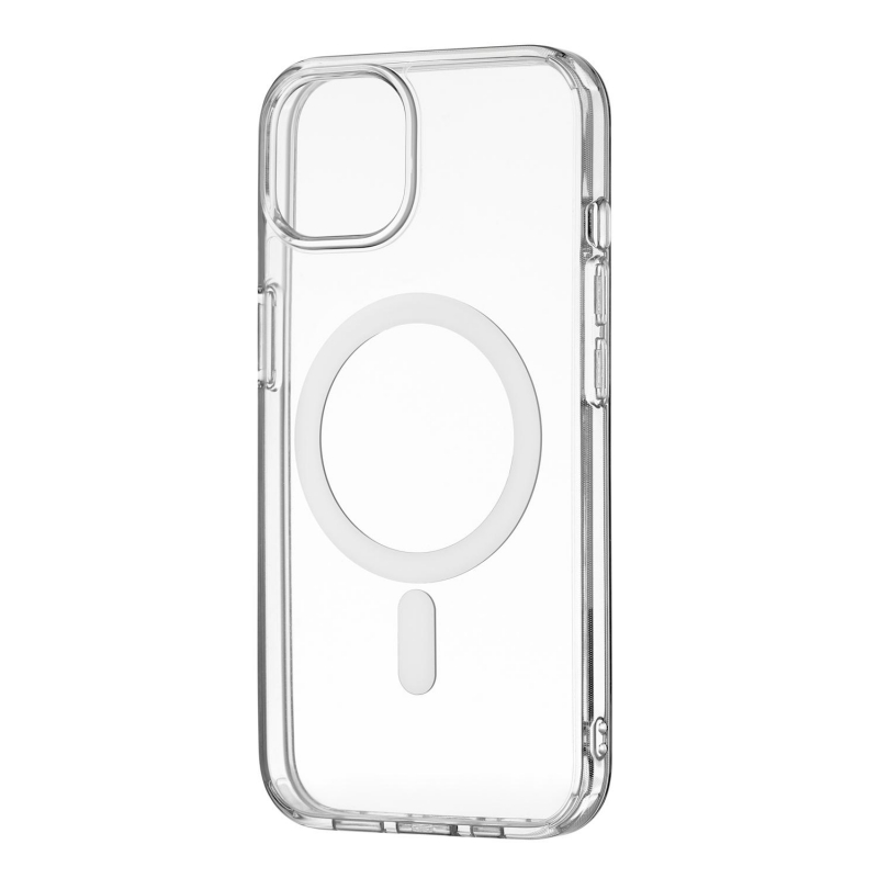 Чехол-накладка uBear Real MagCase для Apple iPhone 13 mini прозрачный (CS107TT54RL-I21M)