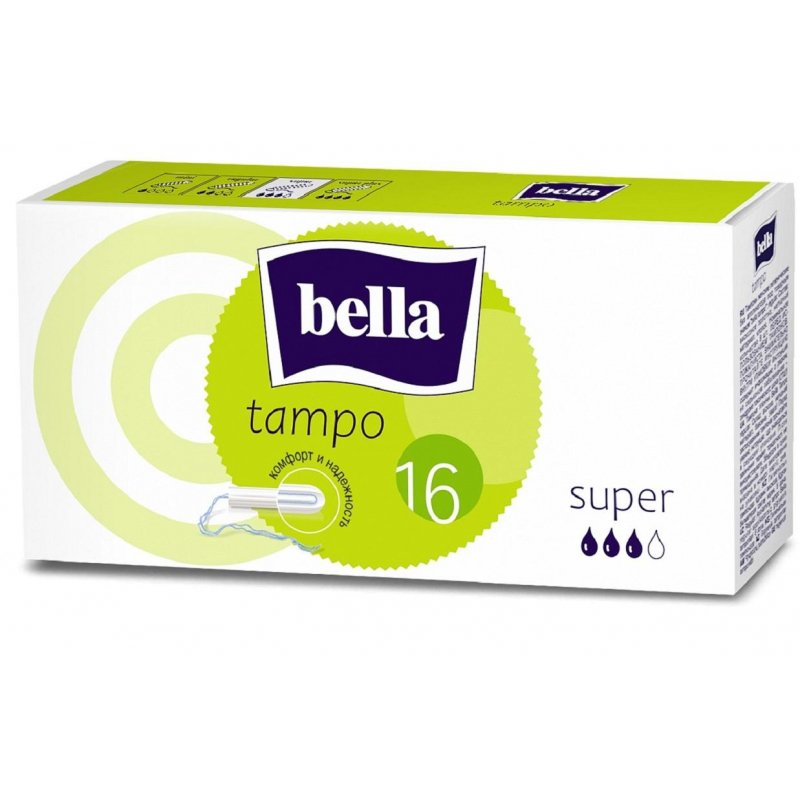превью Тампоны Tampo Bella Super Premium Comfort (16 штук в упаковке)