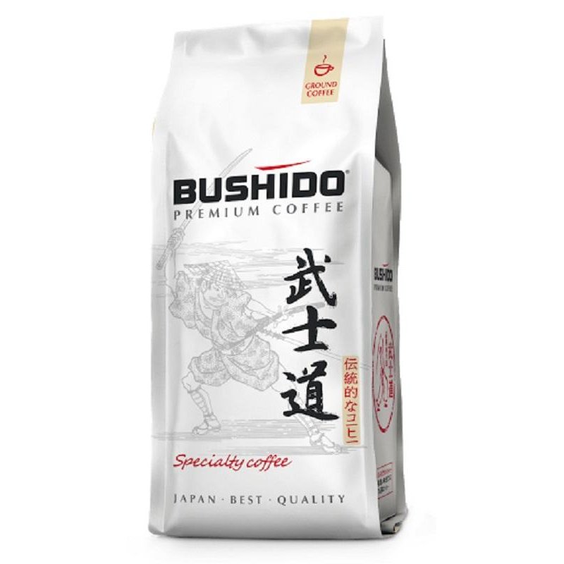 превью Кофе молотый Bushido Specialty Coffee 227 г (вакуумный пакет)