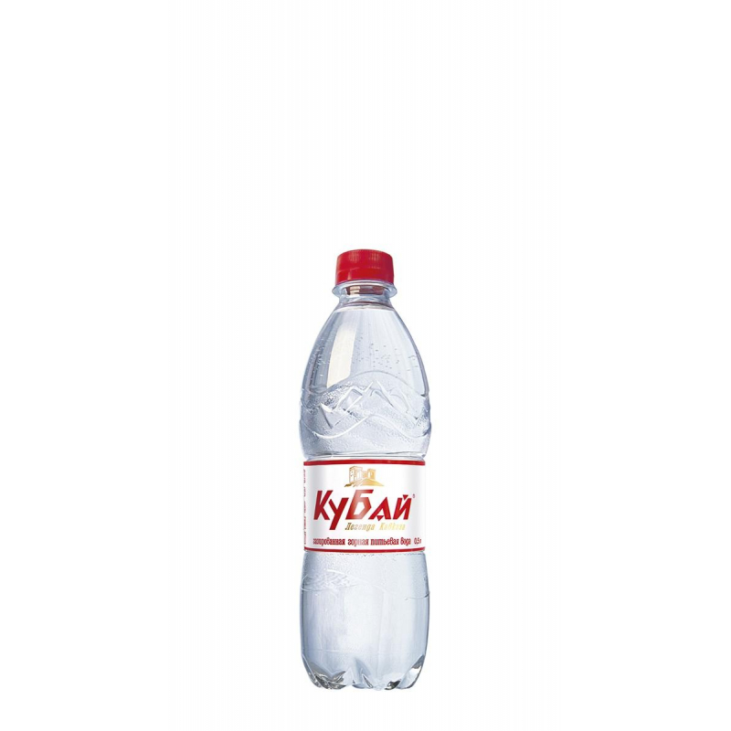 Вода питьевая Кубай газированная 0.5 л (12 штук в упаковке)