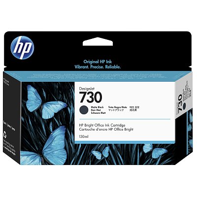Картридж струйный HP 730 P2V65A мат. чер. (130мл) для T1700
