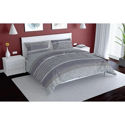 Постельное белье 2сп, Amuk, набивн. бязь 120г/м2 (нав.70×70-2шт),44023-1