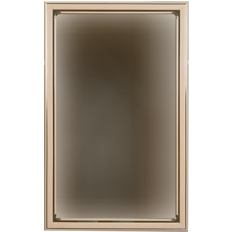 превью Зеркало МГЛ_ настенное 121 (500×800) багет ПВХ дуб