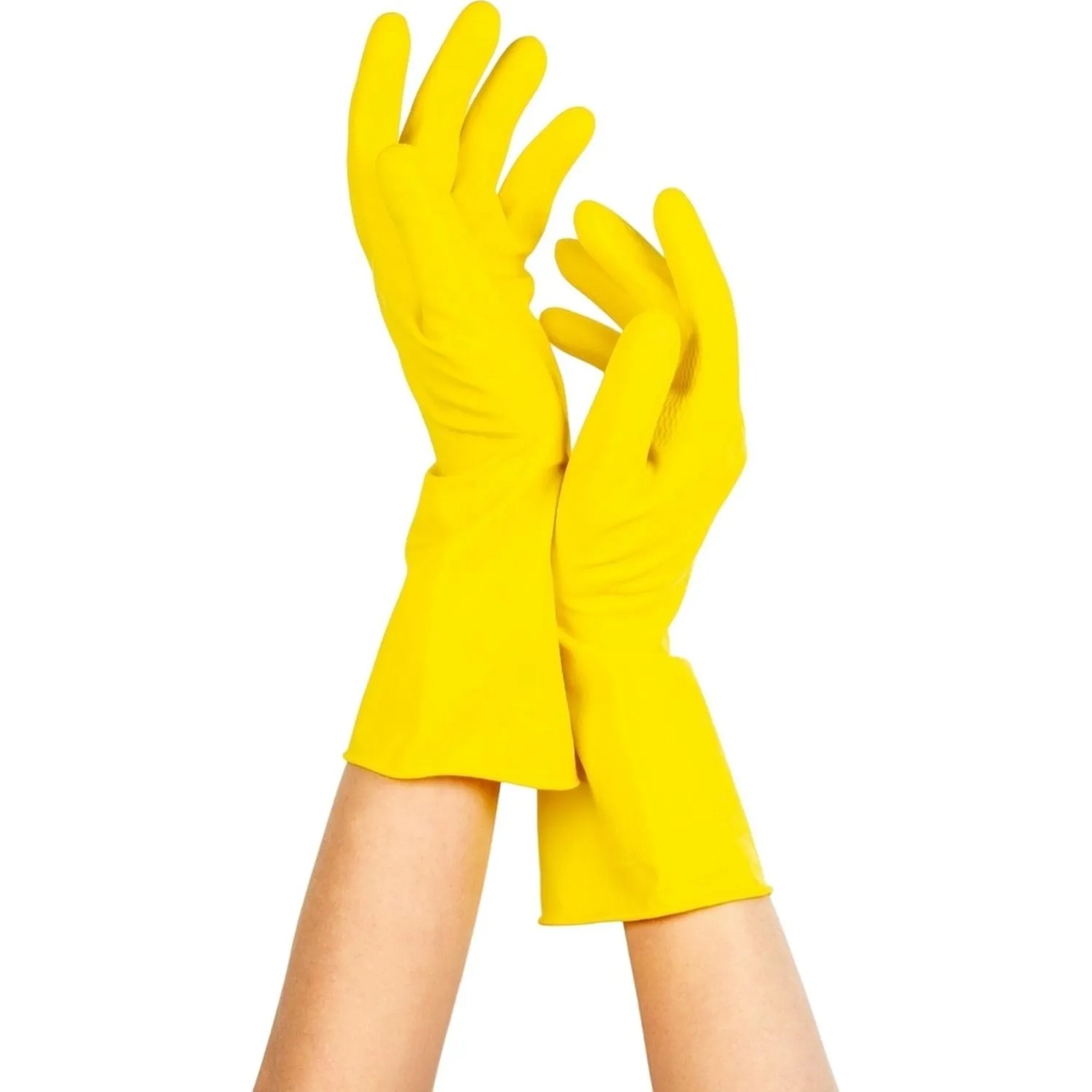 Перчатки резиновые PACLAN Professional латекс желтый 4073284 р. XL