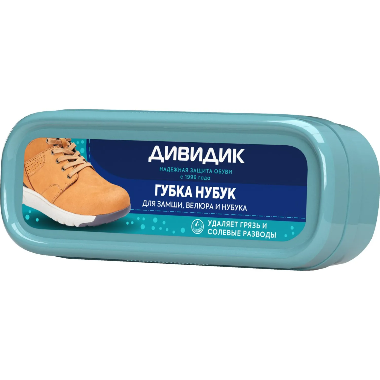 превью Губка для обуви Дивидик Нубук для замши/велюра/нубука