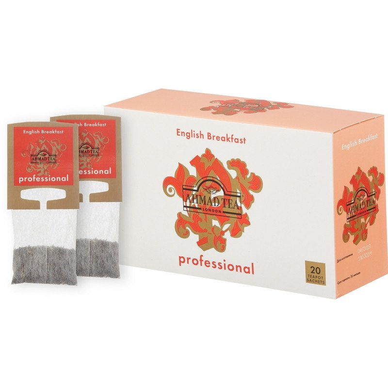 превью Чай Ahmad Tea Professional Английский завтрак черный 20 пакетиков