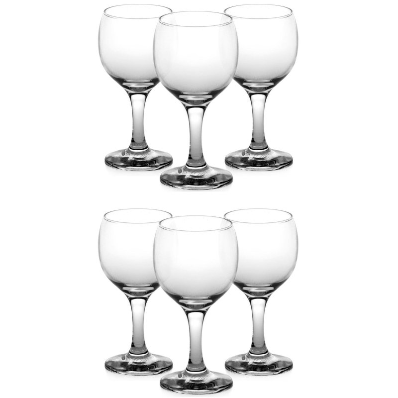 превью Набор фужеров для вина Pasabahce Бистро 175 мл 6 штук в упаковке (артикул производителя 44415B)