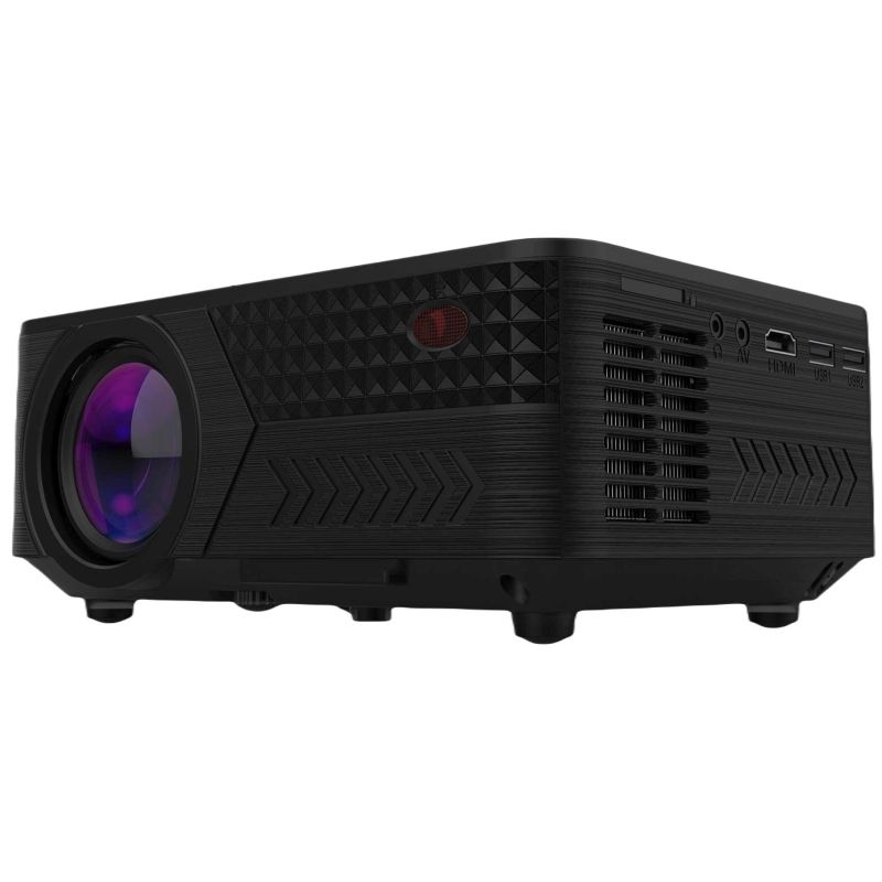 Проектор Hiper Cinema D1 BLACK LCD, 1920 x 1080, 3700 Лм, 2000:1, 2xUSB