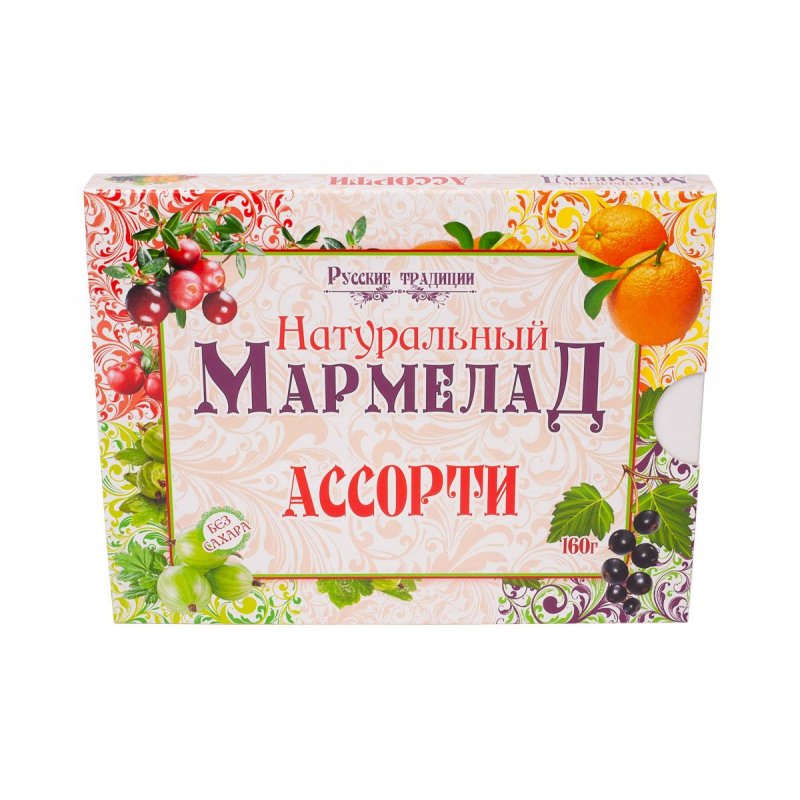 превью Мармелад Русские традиции ассорти 160 г