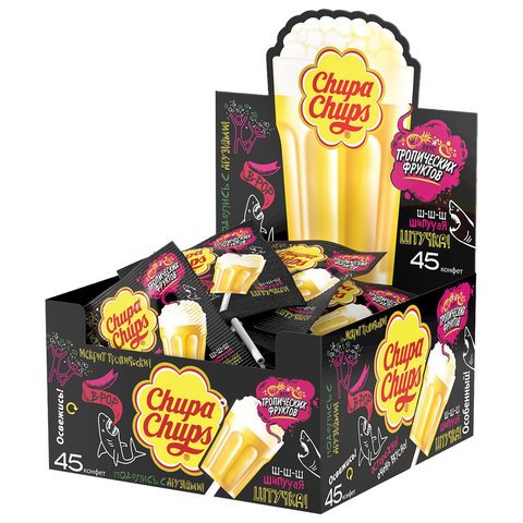 превью Карамель CHUPA CHUPS (Чупа-Чупс) «В-РОР» тропический, 15 г