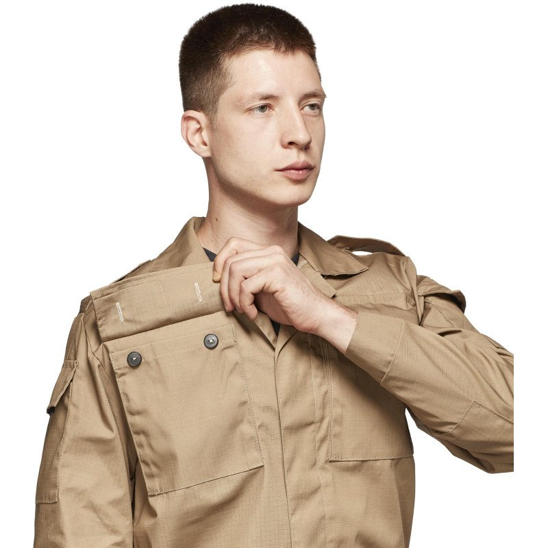 Костюм охранника ло32-КБР бежевый (56-58) 182-188