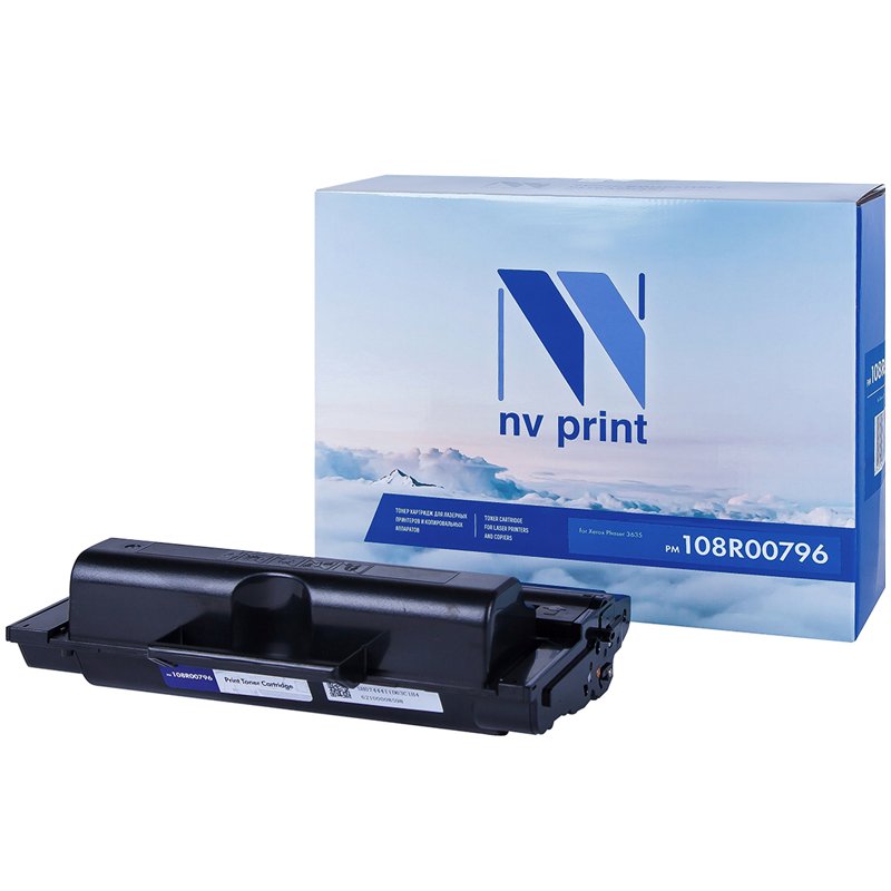 превью Картридж совм. NV Print 108R00796 черный для Xerox 3635 (10000стр)