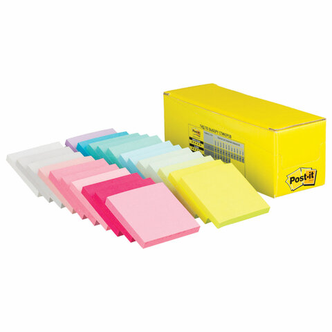 превью Блок-кубик Post-it Optima 654-CFT Конфетти 76×76 22бл х 100 л. 