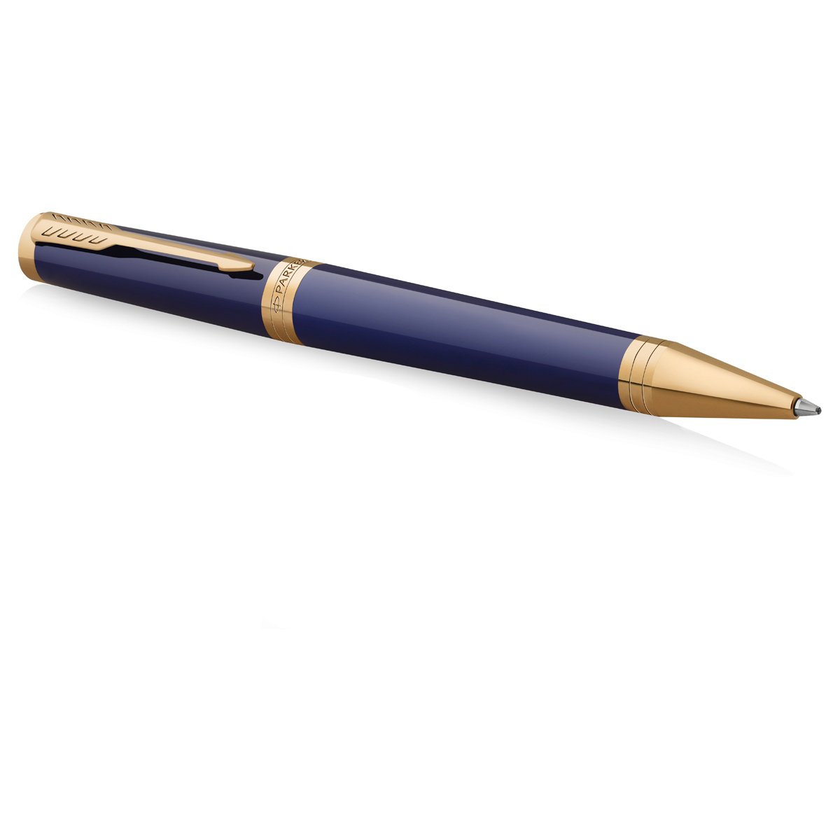 Ручка шариковая Parker «Ingenuity Blue GT» 1.0мм, черная, подарочная упаковка