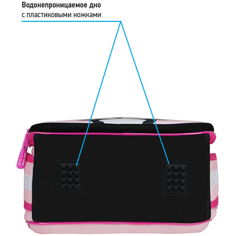 Ранец Berlingo Expert Plus «Princess» 38×29×15см, 2 отделения, 2 кармана, анатомическая спинка