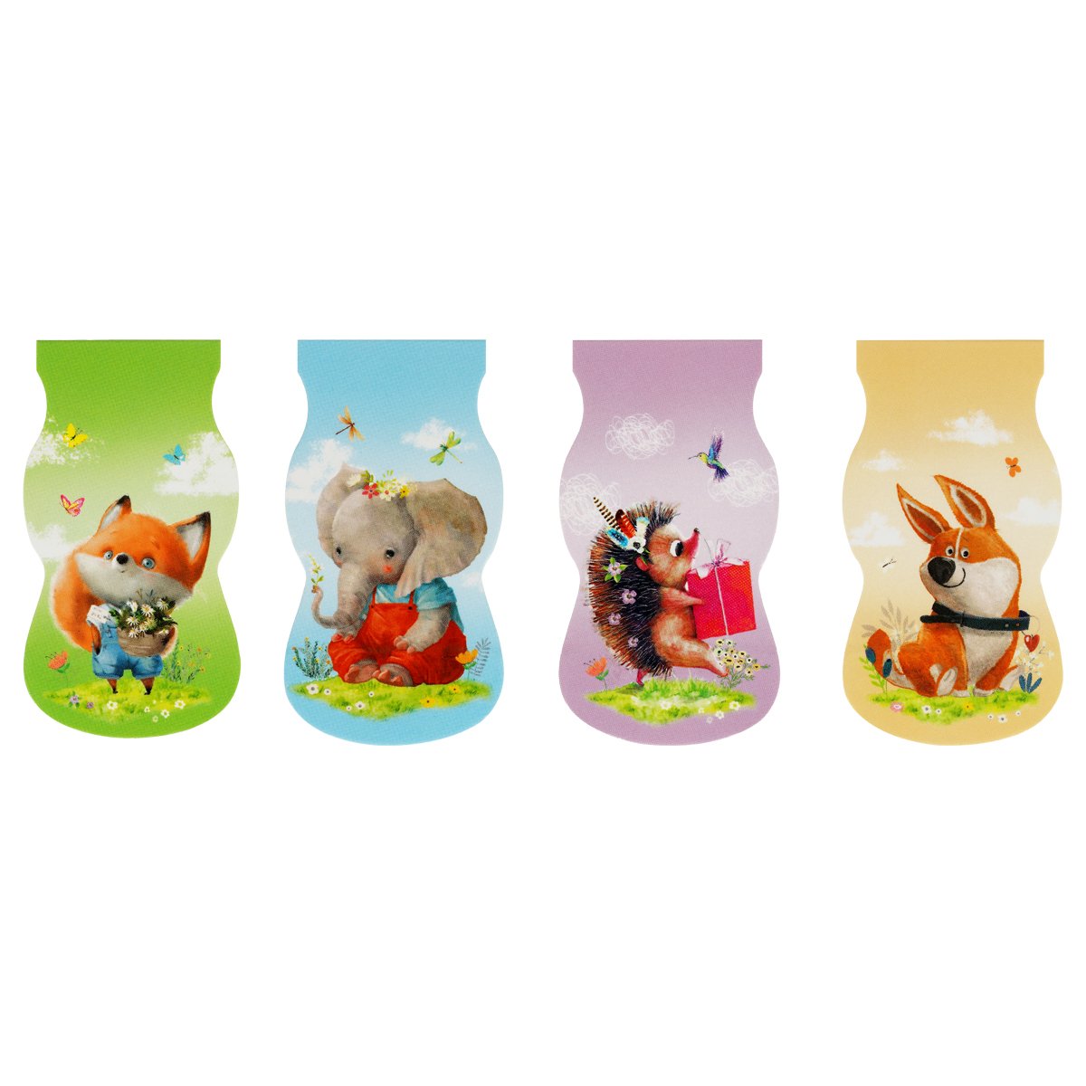 превью Закладка - магнит для книг, 35×130мм, ArtSpace «Lovely animals»