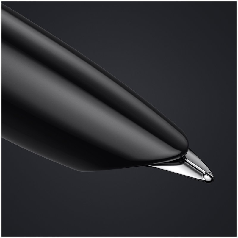 Ручка перьевая Parker «51 Black CT», черная, 0.8мм, подарочная упаковка