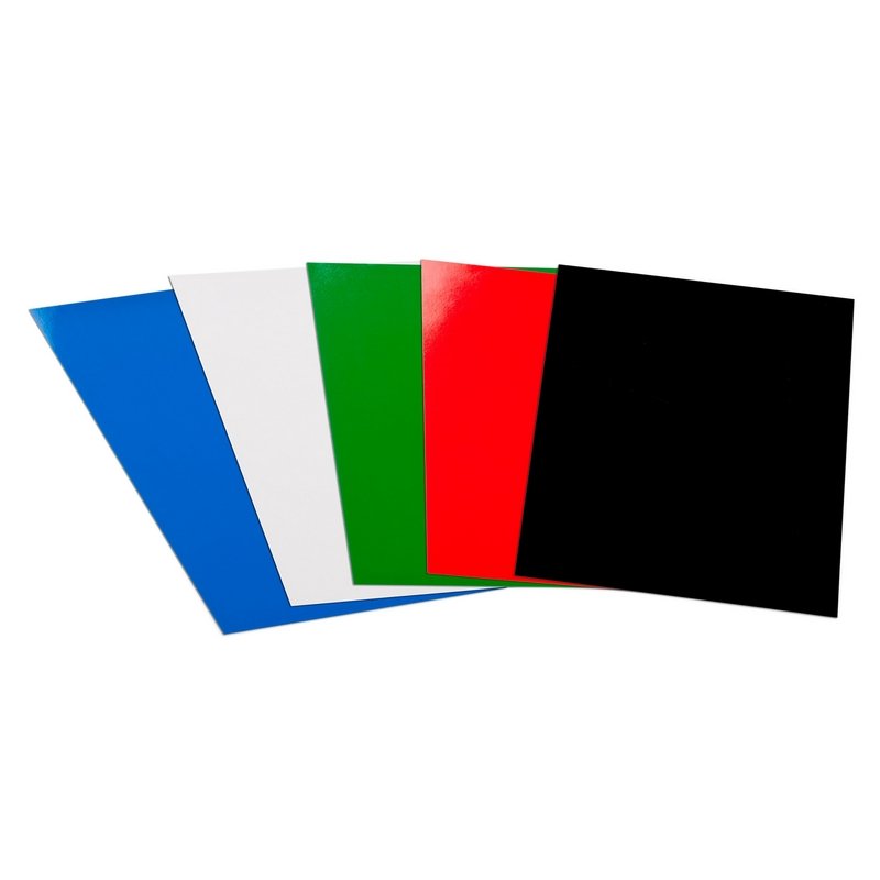 Обложки для переплета Profi Office из картона (A4, голубые, глянцевые, толщина 250мкм, 100 шт./уп. )