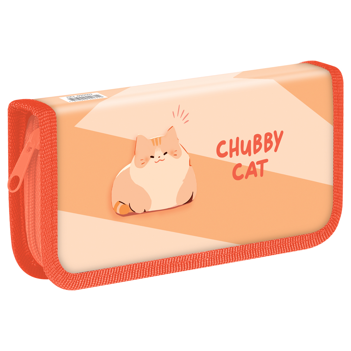 превью Пенал 1 отделение, 190×90 ArtSpace «Chubby cat», ламинированный картон