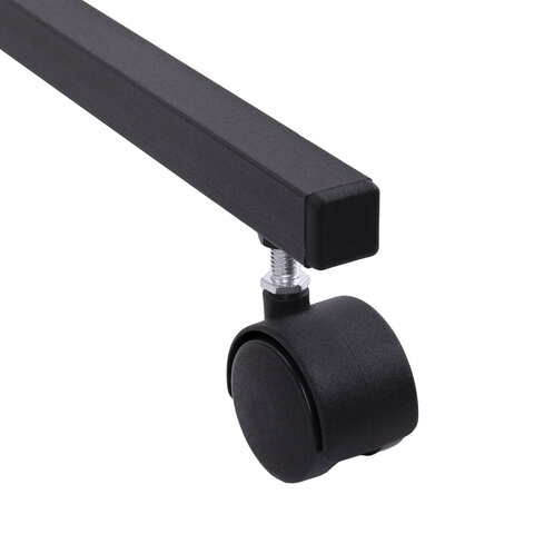 Стол BRABIX «Smart CD-013»600×420х745-860 ммЛОФТрегулируемыйколесаметалл/ЛДСП ясенькаркас черный641883