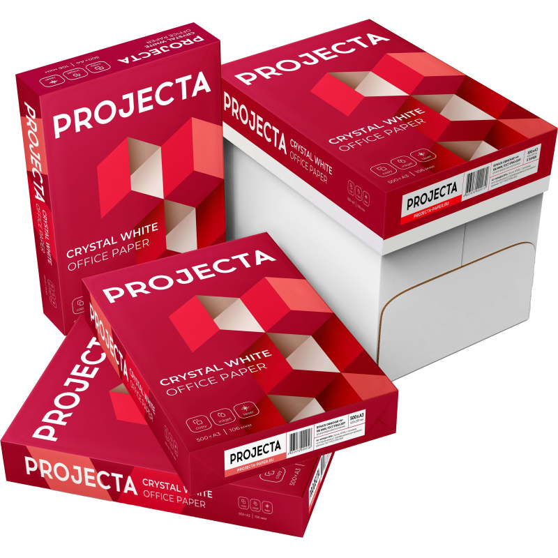 Бумага PROJECTA Ultra (А3, марка А, 80 г/кв. м, 500 л)