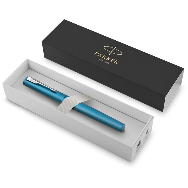 Ручка-роллер Parker «Vector XL Teal» черная, 0.8мм, подарочная упаковка