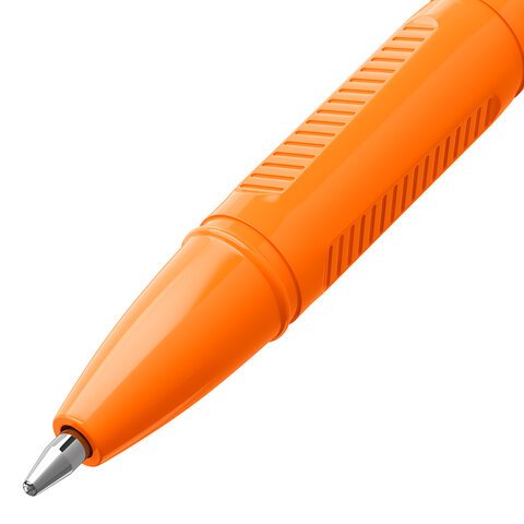 Ручка шариковая BRAUBERG «ULTRA ORANGE», КРАСНАЯ, узел 0.7 мм, чернила ГЕРМАНИЯ, наконечник ШВЕЙЦАРИЯ
