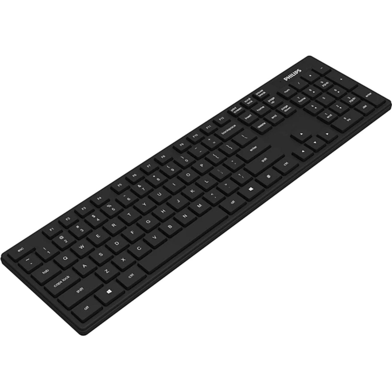 Клавиатура Philips (SPK6103B/60) беспров. 2.4 GHz 104кл, черный