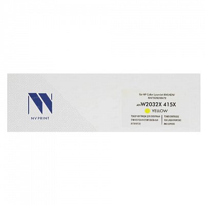Картридж лазерный NV PRINT (NV-W2032X) для HP Color LaserJet M454dn/M454dw, желтый, ресурс 6000 страниц