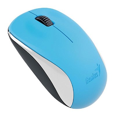 Мышь компьютерная Genius NX-7000 беспроводная, 1600 DPI, USB,2.4 GHz. синий