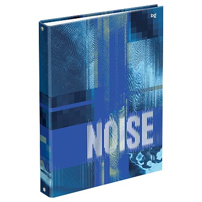 Тетрадь на кольцах А4, 160л., BG «Noise», глянцевая ламинация