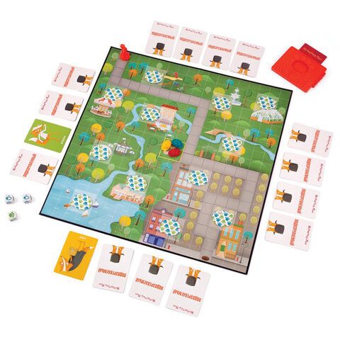 Игра настольная Стиль жизни «Коварный лис», картонная коробка