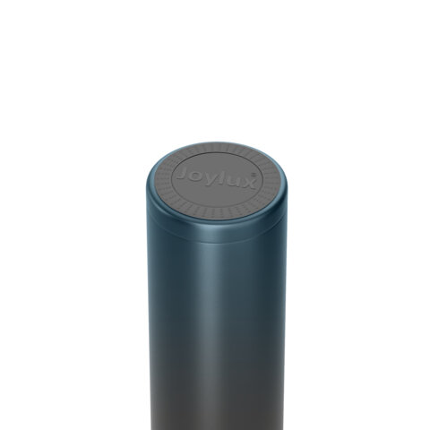 Термокружка 420 мл JOYLUX (ДЖОЙЛЮКС) ULTRA GRADIENT, нержавеющая сталь SUS304, черный/синий